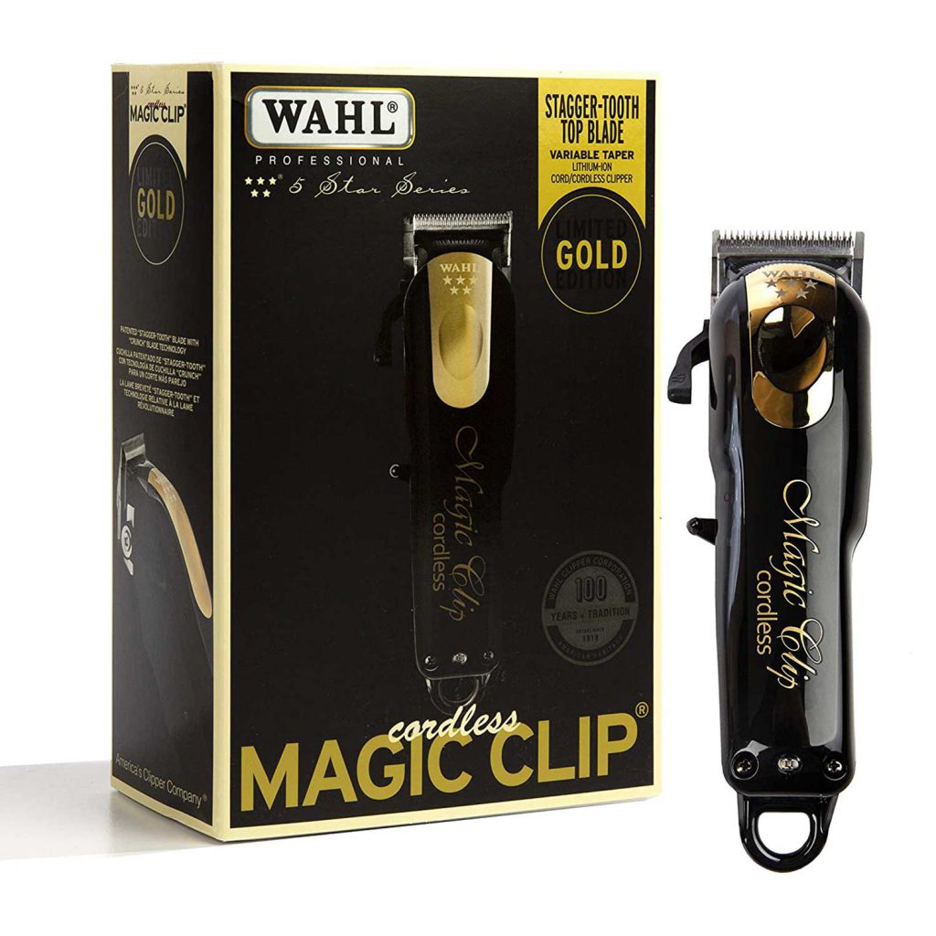 ماشین اصلاح سر و صورت وال مدل Cordless Magic Clip Black And Gold سفارش امریکا