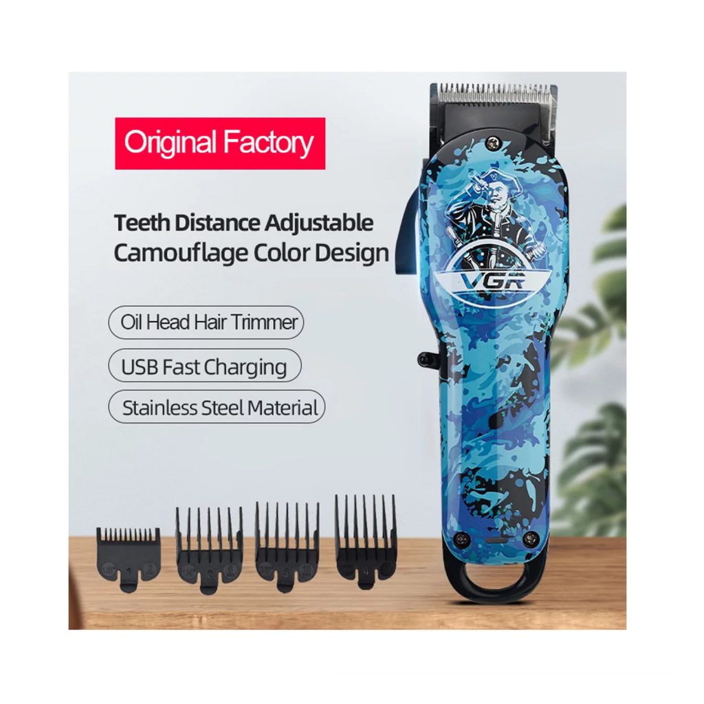 ماشین اصلاح موی سر و صورت وی جی ار مدل V – 066