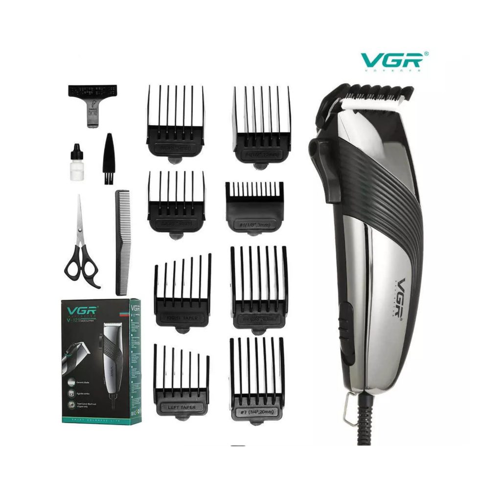 ماشین اصلاح موی سر و صورت وی جی ار مدل V-121