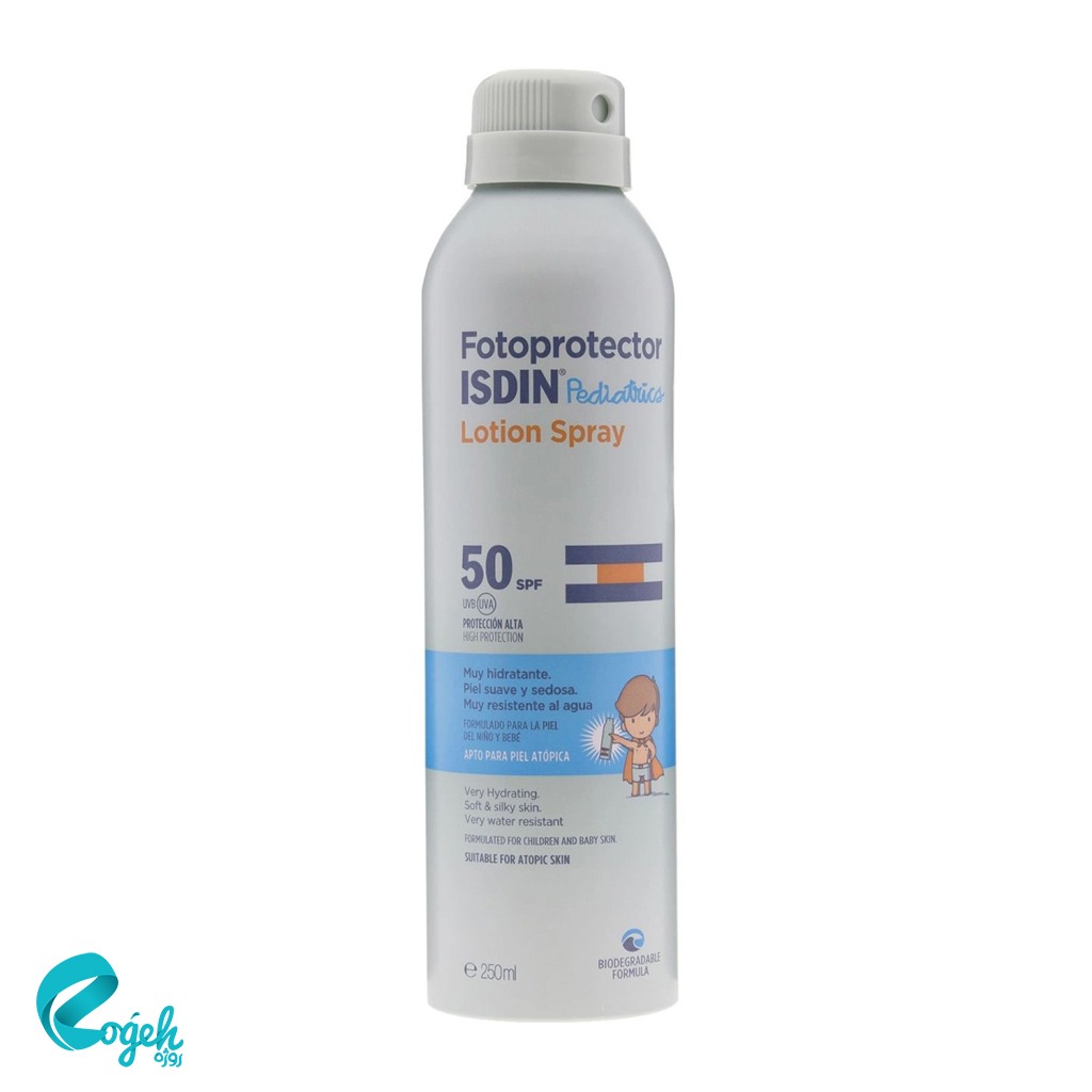 فتوپروتکتور اسپری لوسیون کودکانSPF50 ایزدین