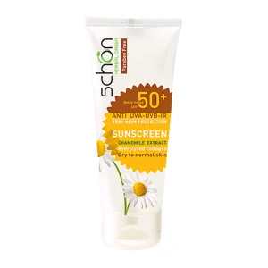 ضد آفتاب مناسب پوست های نرمال تا خشک SPF50 رنگ بژ شون