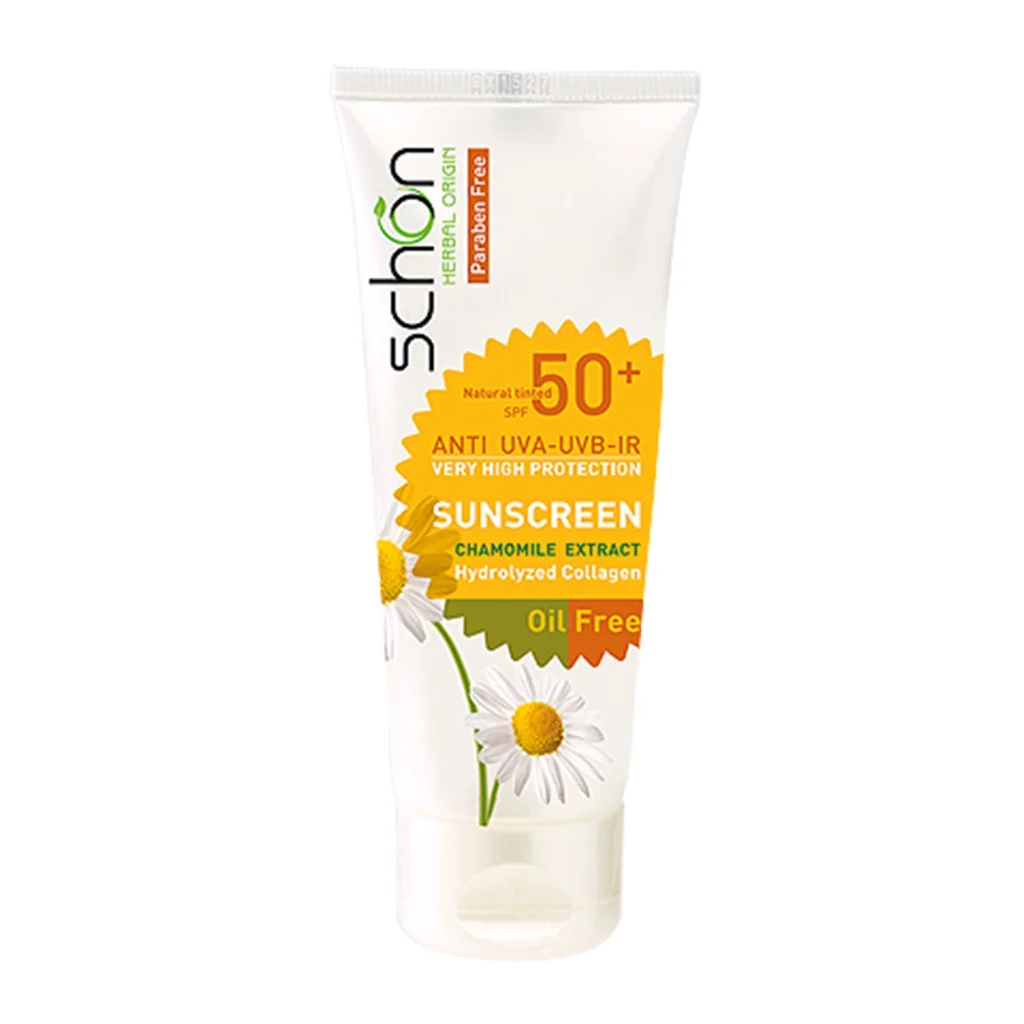 ضد آفتاب مخصوص پوست چرب SPF50 رنگ طبیعی شون