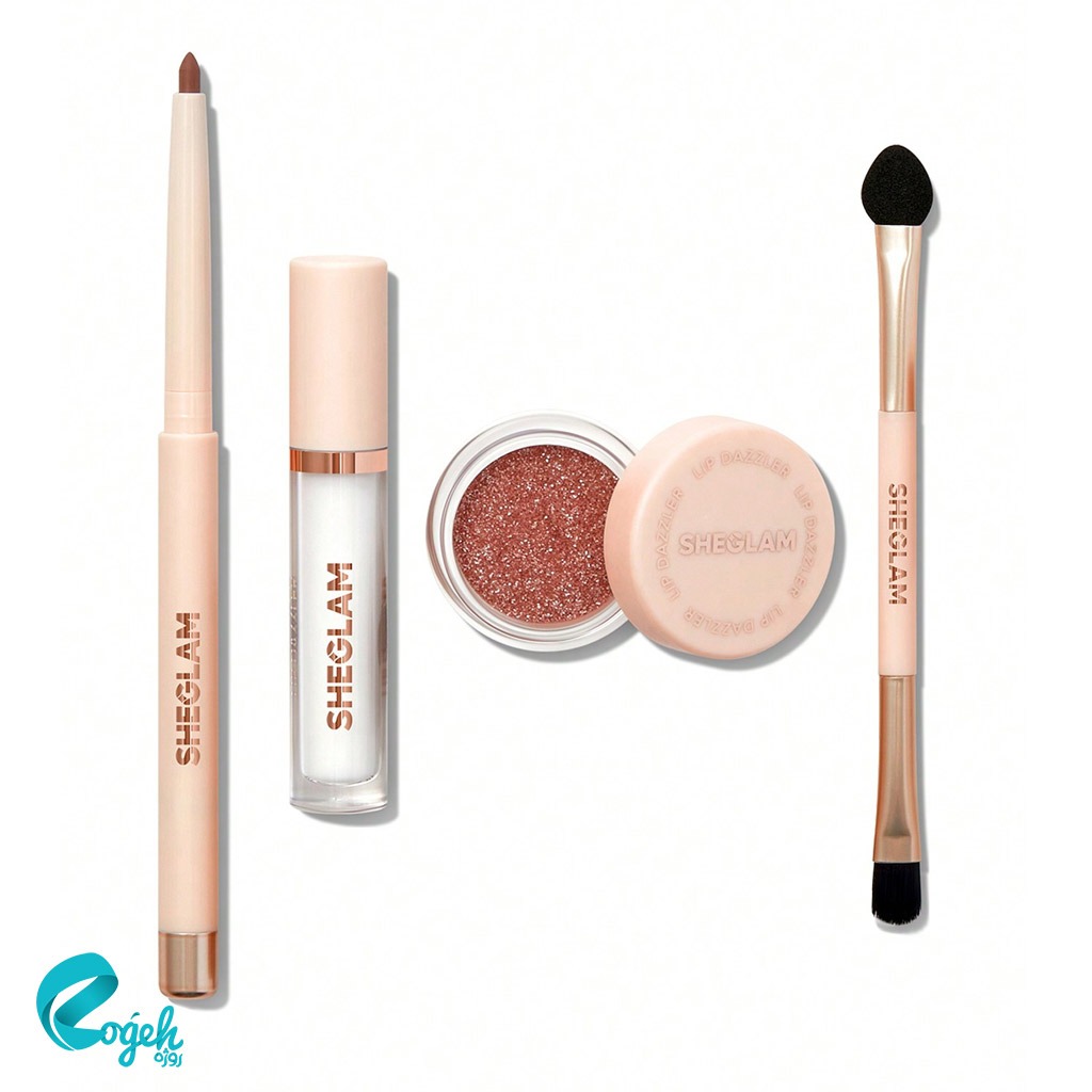 کیت مخصوص لب اکلیلدار شیگلم Lip Dazzler Glitter Kit