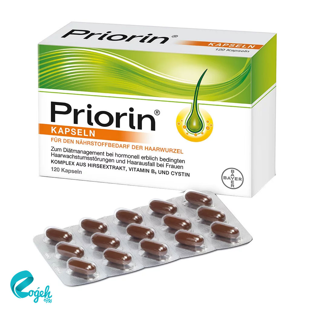 قرص تقویت مو و ناخن پریورین Priorin