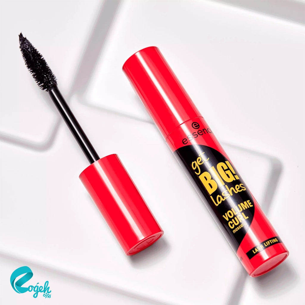 ریمل حجمدهنده و فرکننده اسنس مدل Get Big! Lashes Volume Curl