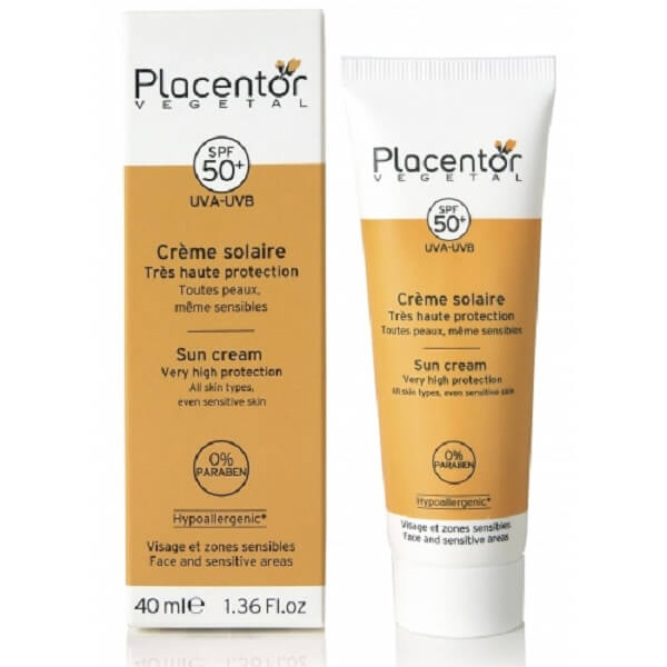 کرم ضد آفتاب رنگی SPF 50+ انواع پوست پلاسنتور