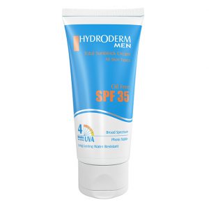 کرم ضد آفتاب آقایان با فاکتور حفاظتی SPF35 هیدرودرم