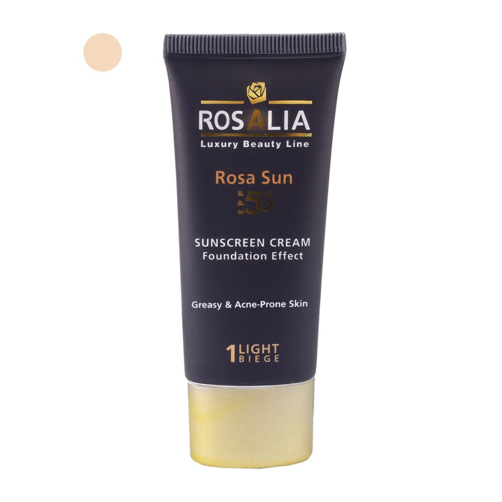 ضد آفتاب فاقد چربی رزالیا مدل Rosa Sun SPF50
