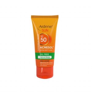 کرم ضد آفتاب آردن مدل Acnesol SPF50 وزن 50 گرم - بژ طبیعی