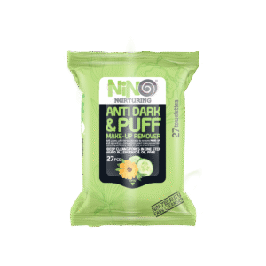 دستمال مرطوب آرایش پاک کن 27 برگ ضد پف نینو