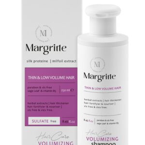 شامپو حجم دهنده (موهای نازک و ظریف) حجم 250 میلی لیتر Sulfat Free مارگریت