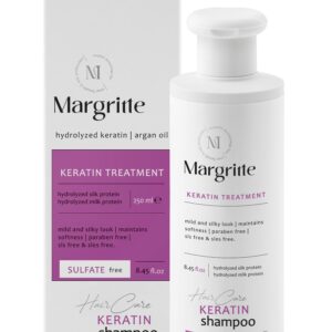 شامپو کراتینه (پس از کراتین مو) حجم 250 میلی لیترSulfat Free مارگریت