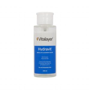 محلول پاک کننده آرایش ویتالیر مدل Hydravit حجم 250 میلی لیتر