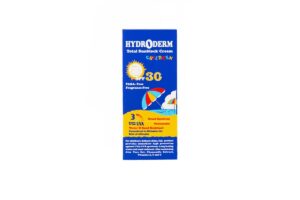 کرم ضد آفتاب کودکان هیدرودرم SPF 30 حجم 50 میلی لیتر