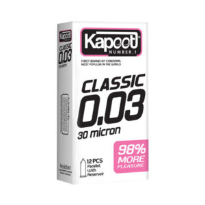 کاندوم 10 عددي کلاسيک 30 ميکرون کاپوت