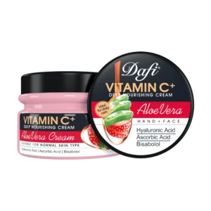 کرم کاسه ای آلوئه ورا حاوی ویتامین C دافی