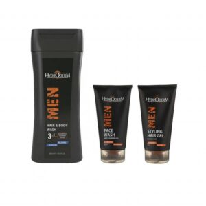 پکیج مراقبت از پوست و مو آقایان هیدرودرم کد 1 مجموعه 3 عددی