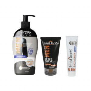 پکیج مراقبت از پوست آقایان هیدرودرم کد 4 مجموعه 3 عددی