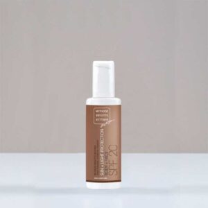 ضد آفتاب + نور SPF 20 (بدن + صورت) 200 میلی لیتر  ام بی کی