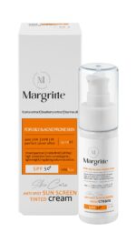 کرم ضدآفتاب و روشن کننده (بژ طبیعی) حجم 50 میلی لیتر SPF 50+ مارگریت