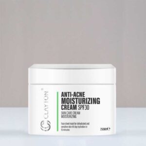کرم مرطوب کننده ضد آکنه SPF30 کلایتون