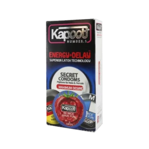 کاندوم 12 عددي تاخيري انرژي کاپوت - ساده