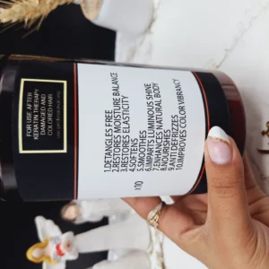 ماسک موی معجزه آسا آرگان+پروتئین وزن 1000ml برند لیز LIZZE ساخت برزیل کد 4614