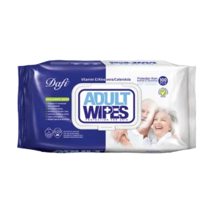 دستمال مرطوب دافی مدل Adult Wipes بسته 100 عددی