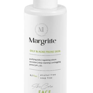 ژل شستشو (فیس واش) پوست چرب و مستعد آکنه حجم 200 میلی لیتر مارگریت