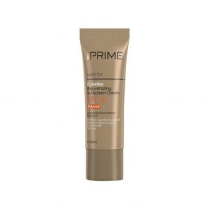 کرم ضد آفتاب جوان کننده پرایم مدل Matex Colorless SPF 50 حجم 40 میلی لیتر - بی رنگ