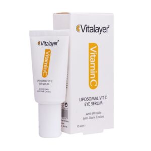کرم دور چشم ویتالیر مدل ویتامین C حجم 15 میلی لیتر