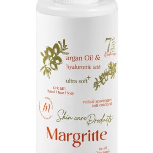 کرم مرطوب کننده آبرسان آرگان حجم 250 میلی لیتر (پمپی) مارگریت