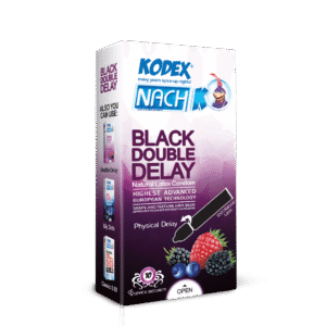 کاندوم کدکس ۱۰ عددی مشکی فوق العاده تاخیری