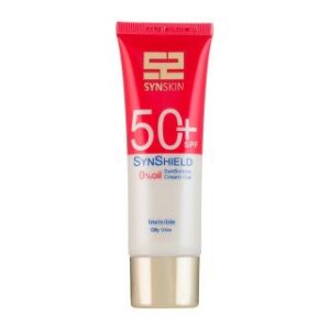 کرم ژل ضد آفتاب SPF 50 ساین اسکین رنگی مدل Syn Shield حجم 50 میلی لیتر
