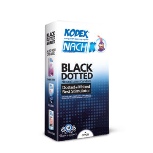 کاندوم کدکس ۱۲ عددی مشکی فوق العاده نازک و خاردار