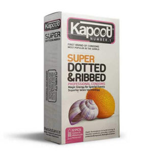 کاندوم 12 عددی خاردار درشت کاپوت