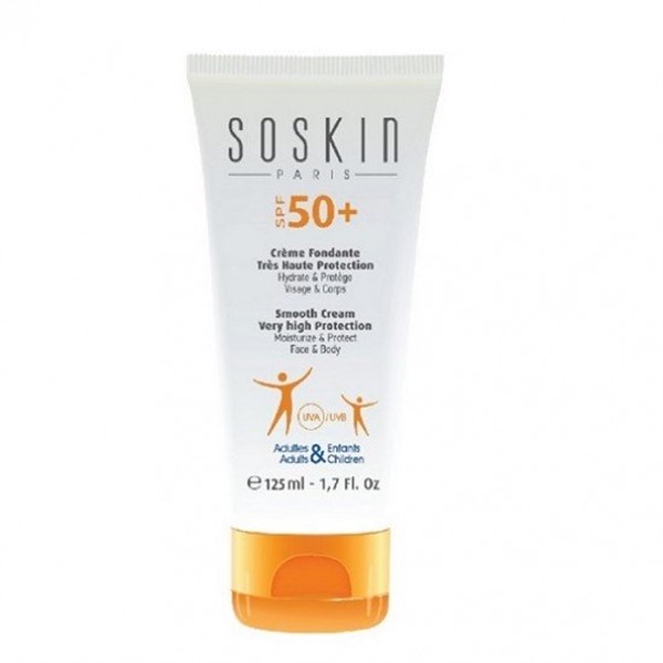 کرم ضد آفتاب و مرطوب کننده صورت و بدن با SPF50+ (کودکان و بزرگسالان) سوسکین