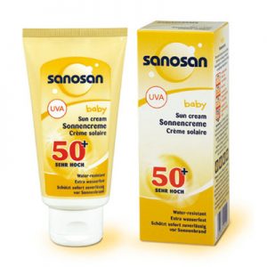 کرم ضد آفتاب کودک SPF 50+ سانوسان
